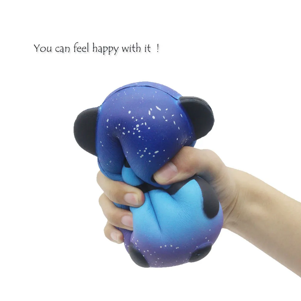 Jumbo Galaxy панда сжимаемые медленно поднимающиеся детские игрушки Коллекционная