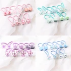 10 шт., Детские эластичные резинки для волос в виде Головы Кролика