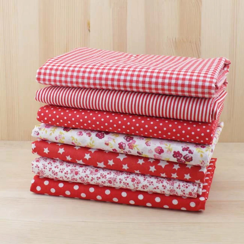 

A piece of 50cmx50cm basic pure cotton handmade patchwork fabric, 100% pure cotton fabric for DIY handmade products,