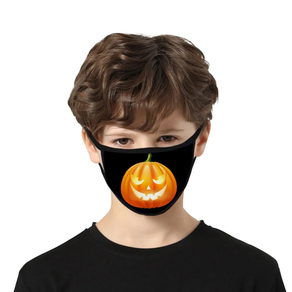 Детская маска для лица на Хэллоуин страшная тыква игра открытом воздухе