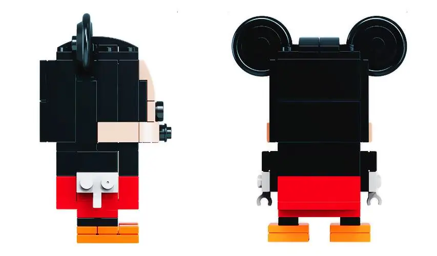 Brickheadz мини супер герой фигурки Микки DC Justice Marvel brick Heads Железный человек паук Строительные блоки детские игрушки