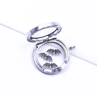 Подвески для Хэллоуина, 20 шт.лот, летучая мышь, живое стекло, медальон на память, ожерелья, для мужчин, подарок на Хэллоуин, ювелирные аксессуары F1131