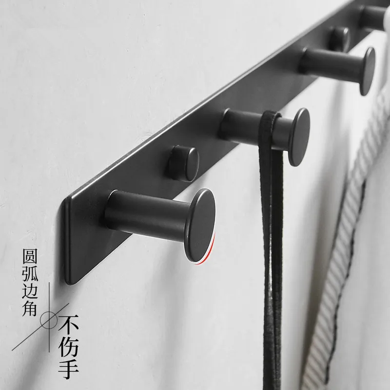 Новое поступление черный крючок для халата пальто из нержавеющей стали вешалка