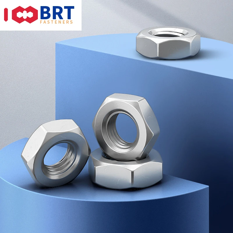 

1-50pcs 304 Stainless Steel Hexagon Nut for M1M1.2M1.4 M1.6 M2 M2.5 M3 M3.5 M4 M5 M6 M8 M10 M12 M16 M18 M20 M24 M30 Hex Screw