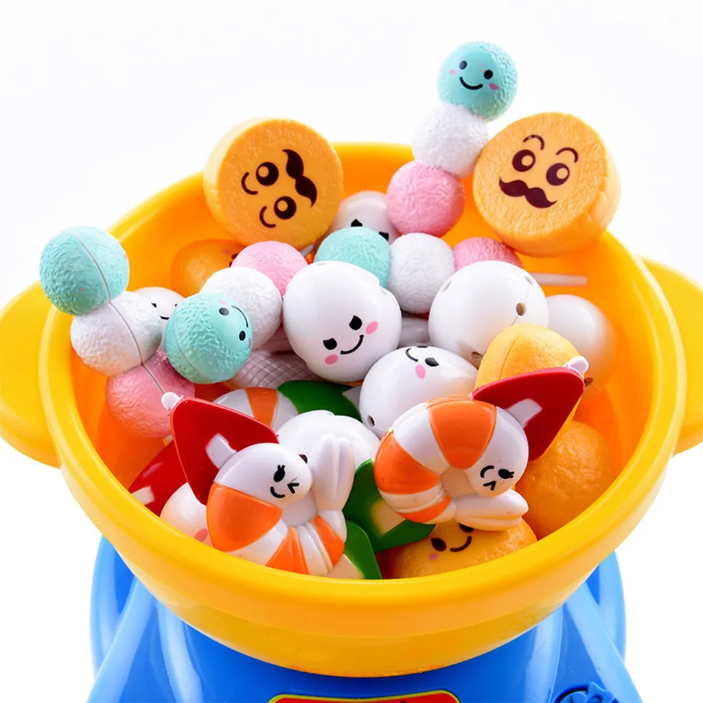 Забавные детские ролевые игры кухонный набор для приготовления пищи кастрюль