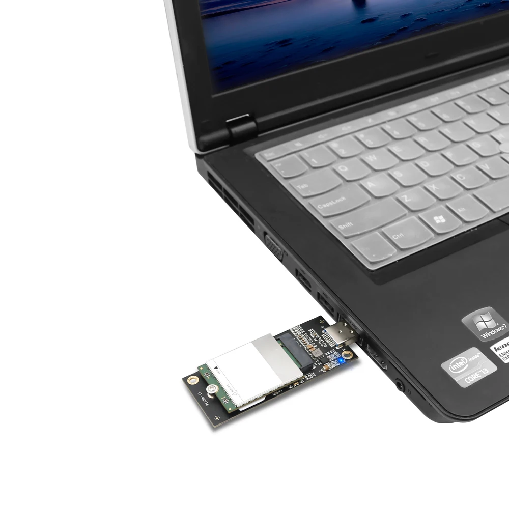 M.2 ssd USB адаптер M2 NGFF B Ключ к usb 3 0 конвертер USB3 Расширительная карта с SIM 8pin слот для