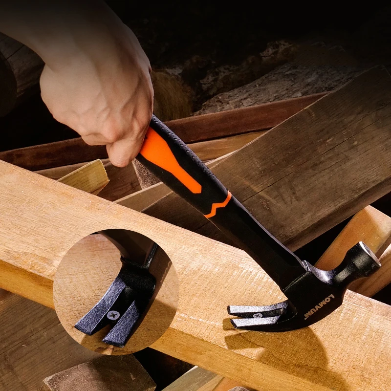 LOMVUM нескользящий молоток столярные инструменты Многофункциональный ручной
