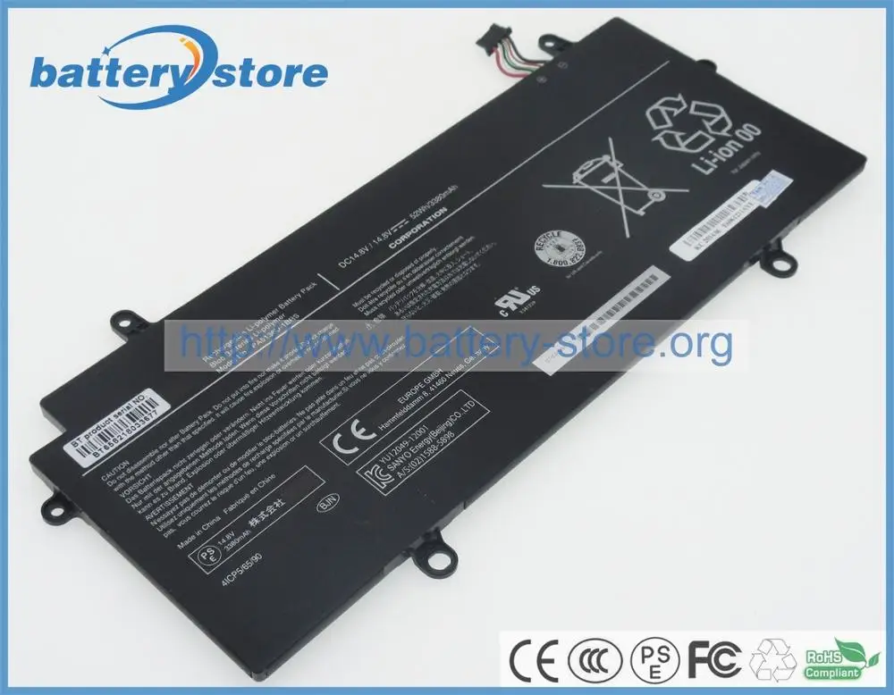 Новые оригинальные аккумуляторы для ноутбука Portege Z30 C 17G Z30T A 119 AK22S 14X B 10U 12U 12Q 14 8 в 4