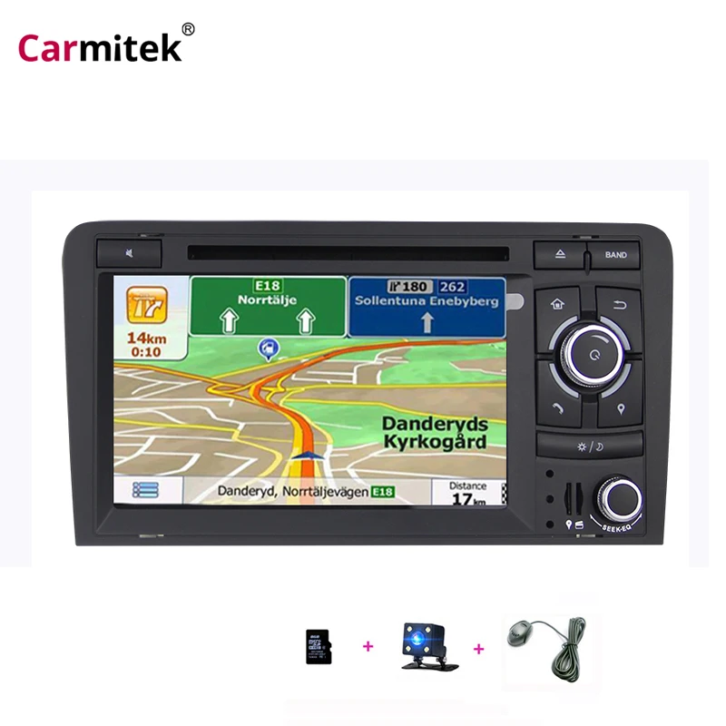 Автомобильный DVD Радио gps мультимедийный плеер для Audi A3 2002 2003 2004 2005 2006 2007 2008 2009 2010 2011 навигационное головное устройство стерео