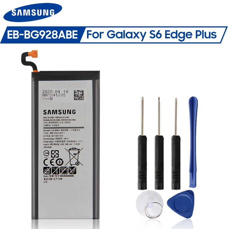 Оригинальная Аккумуляторная батарея Samsung для GALAXY S6 Edge Plus телефон G928P G928F G928V G9280 G9287