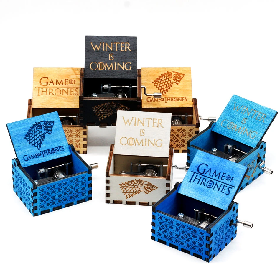 Королева Горячая музыкальная шкатулка скульптура Деревянная ручная работа