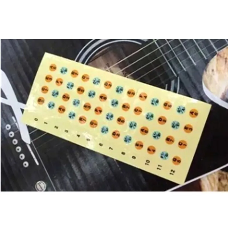 Укулеле Примечание карта стикер Лады наклейки для начинающих практики| |