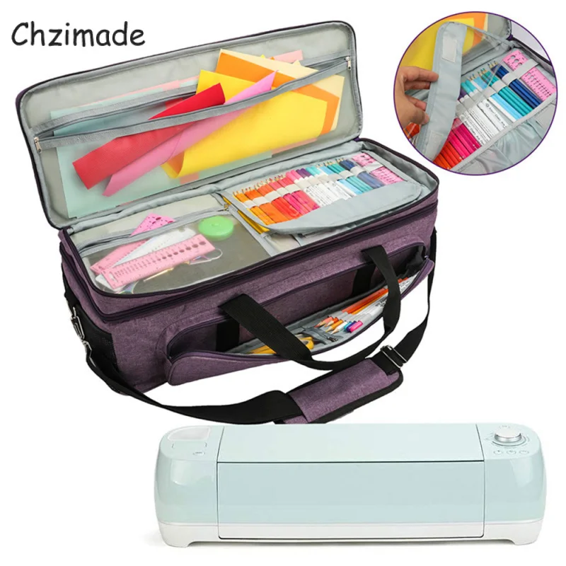 

Chzimade Large Capacity Sewing Machine Bag Travel Portable Storage Bag Sewing Machine Bags Sewing Tools Hand Bags