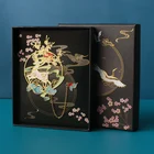 Винтажная китайская металлическая полая Закладка канцелярские принадлежности папка для книг офисные школьные изысканные школьные принадлежности