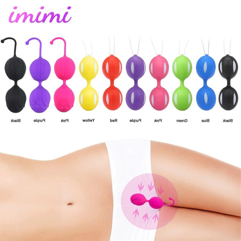 Вагинальные шарики тренажер секс игрушки для женщин силиконовые вагинальные