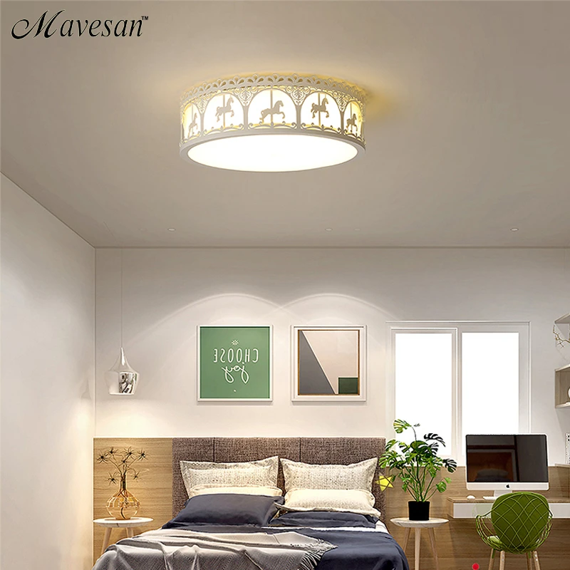 Новое поступление розовые/синие цветные потолочные светодиодные светильники в