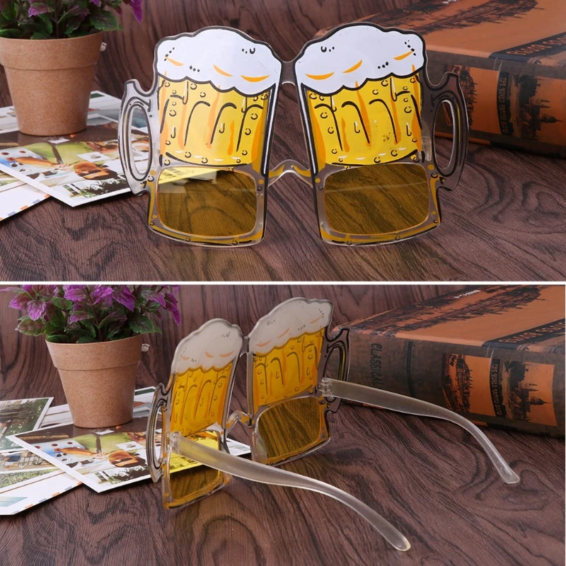 

Hawaii Novelty Beer Sunglasses Glasses Fancy Dress Party Christmas Decor Gift
