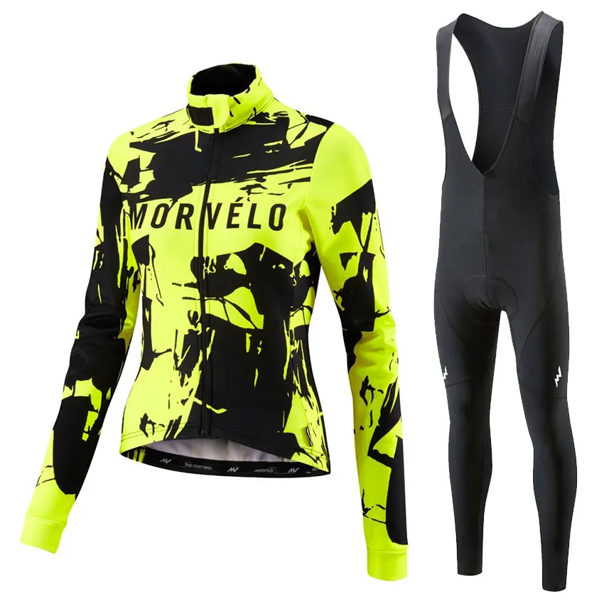 Morvelo, осенние женские комплекты с длинным рукавом для велоспорта, женская одежда для велоспорта, спортивная одежда, зимняя одежда для велоспорта, одежда для велоспорта