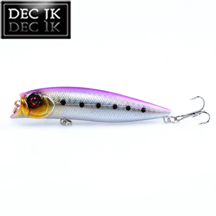 1 шт. плавающий Поппер искусственная/Жесткая/искусственная приманка для рыбалки