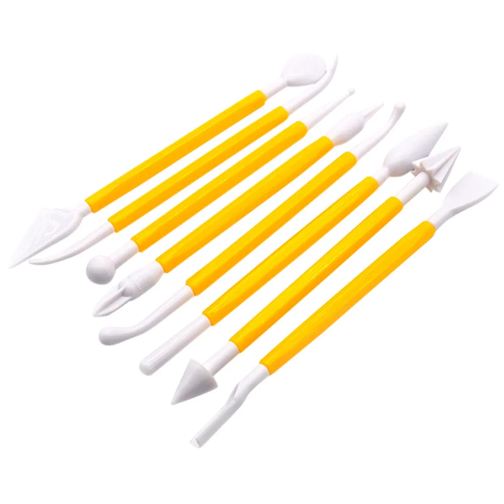 8 Pcs Kit sugarcraft Fondant Cake Decorating Modelling Tools Decorations Practical Delicate Durable Kitchen Tool |