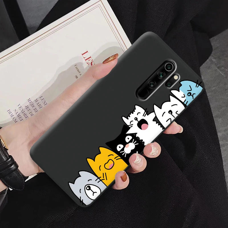 Силиконовый чехол для Xiaomi Redmi 8 милый чехол-накладка с мультяшным рисунком том и