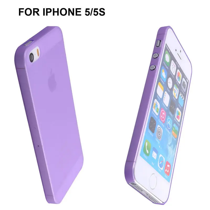 Пластиковый матовый чехол 0 3 мм для iphone 6s 6 7 8 Plus прозрачный Ультратонкий