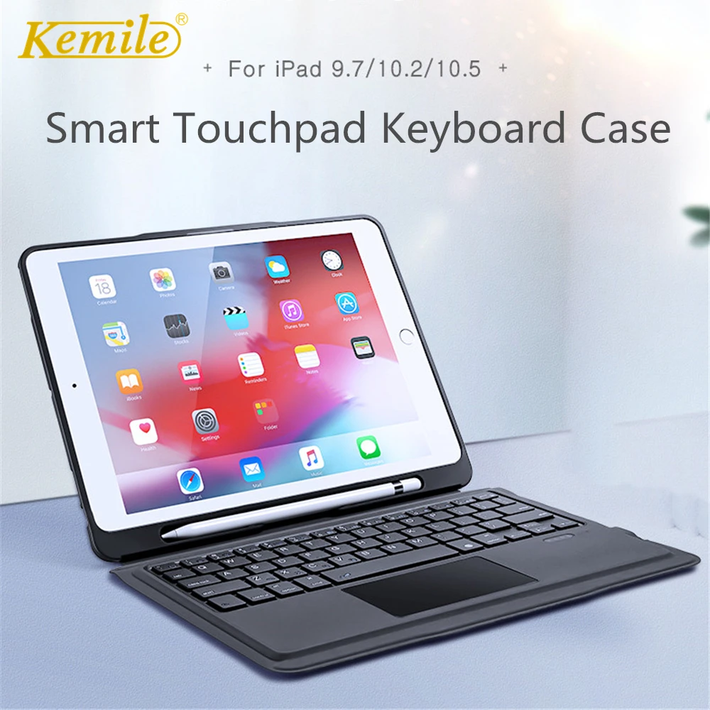 Чехол с тачпадом Keybaord для iPad Pro 11 10 5 Air 3 Funda W чехол-карандаш 7th 2 2019 6th 9 7 | Компьютеры