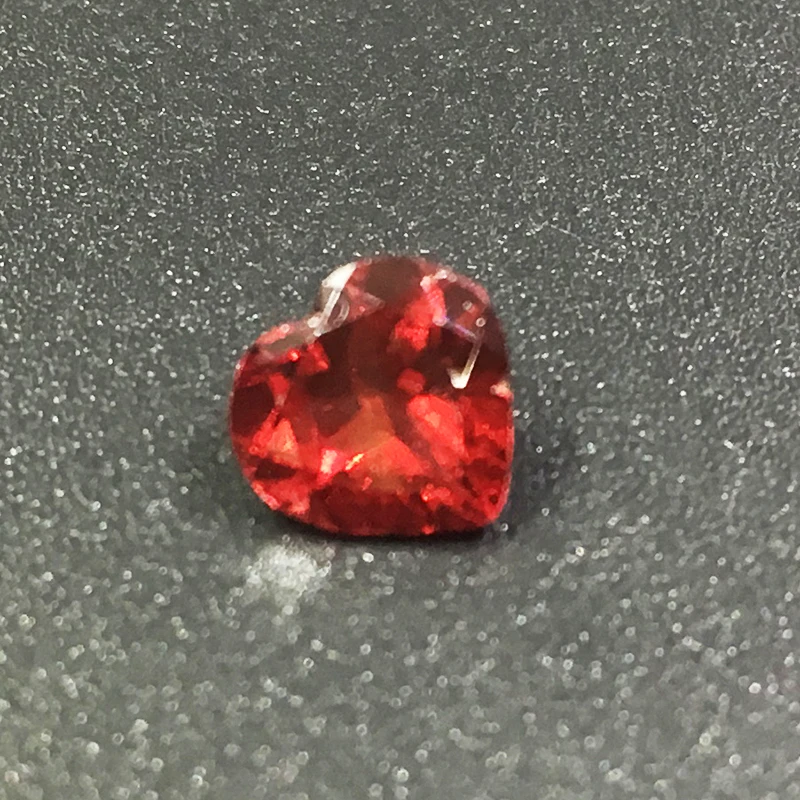 7 мм натуральный гранат свободный драгоценный камень ослепительный в форме