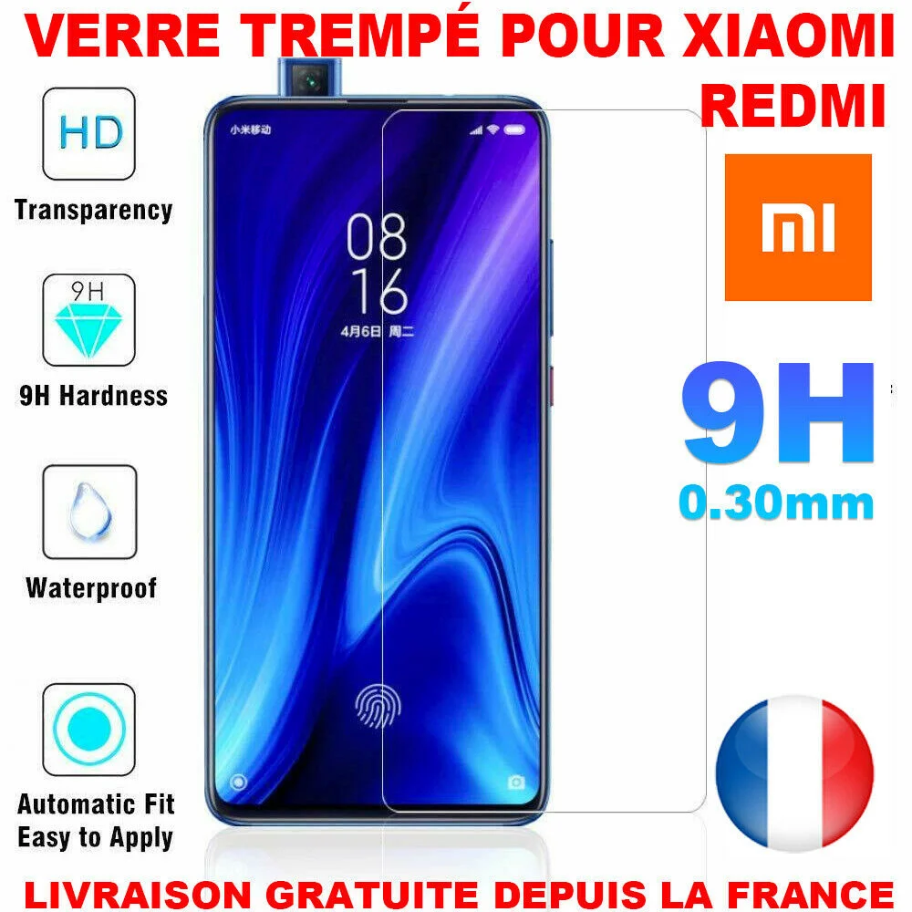 

Housse Coque Protection + Vitre Verre Trempe For Xiaomi Mi 11/10 Pro/9/9t/8/se Lite