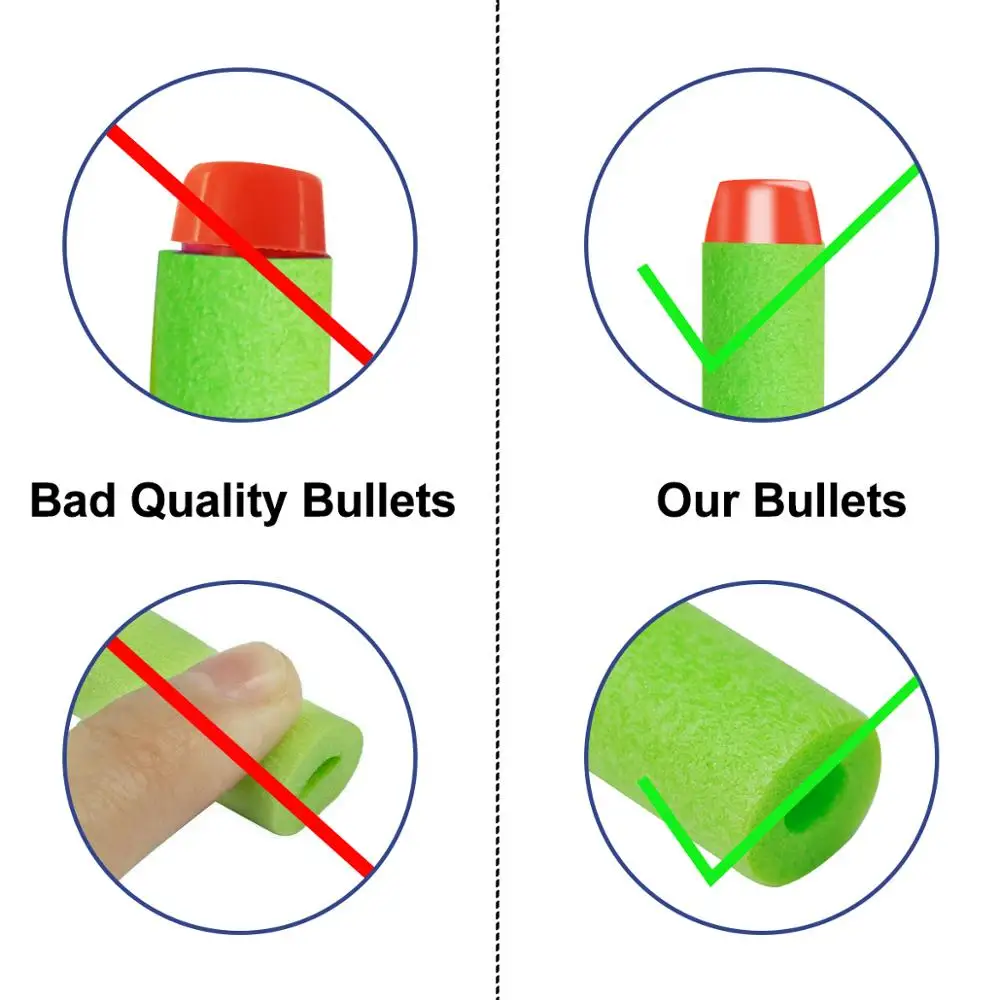 Пули мягкие полые круглые с головкой 100 см дополнительные игрушка дартс для