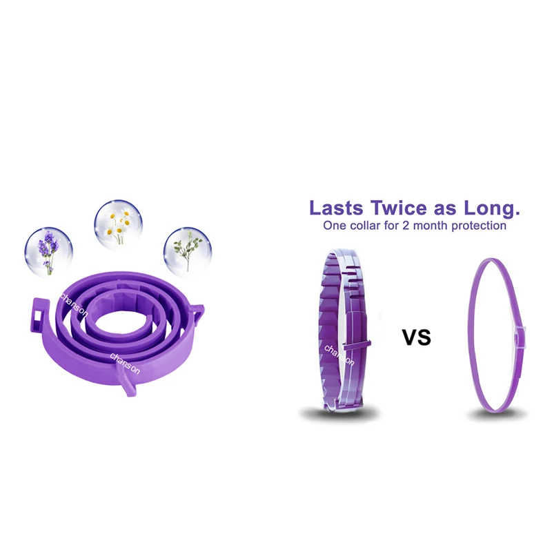 Pet Calming Collar Necklace For Anxiety Stress Reduction Pacify Soothing Adjustable Waterproof Cats Dogs 62/38CM Supplies | Дом и сад