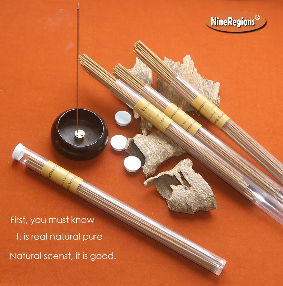 50 палочек натуральные ароматические Аутентичные вьетнамские палочки для благовоний агар oudh ладан Nha Trang алоэ, дерево, чипсы, Домашний аромат
