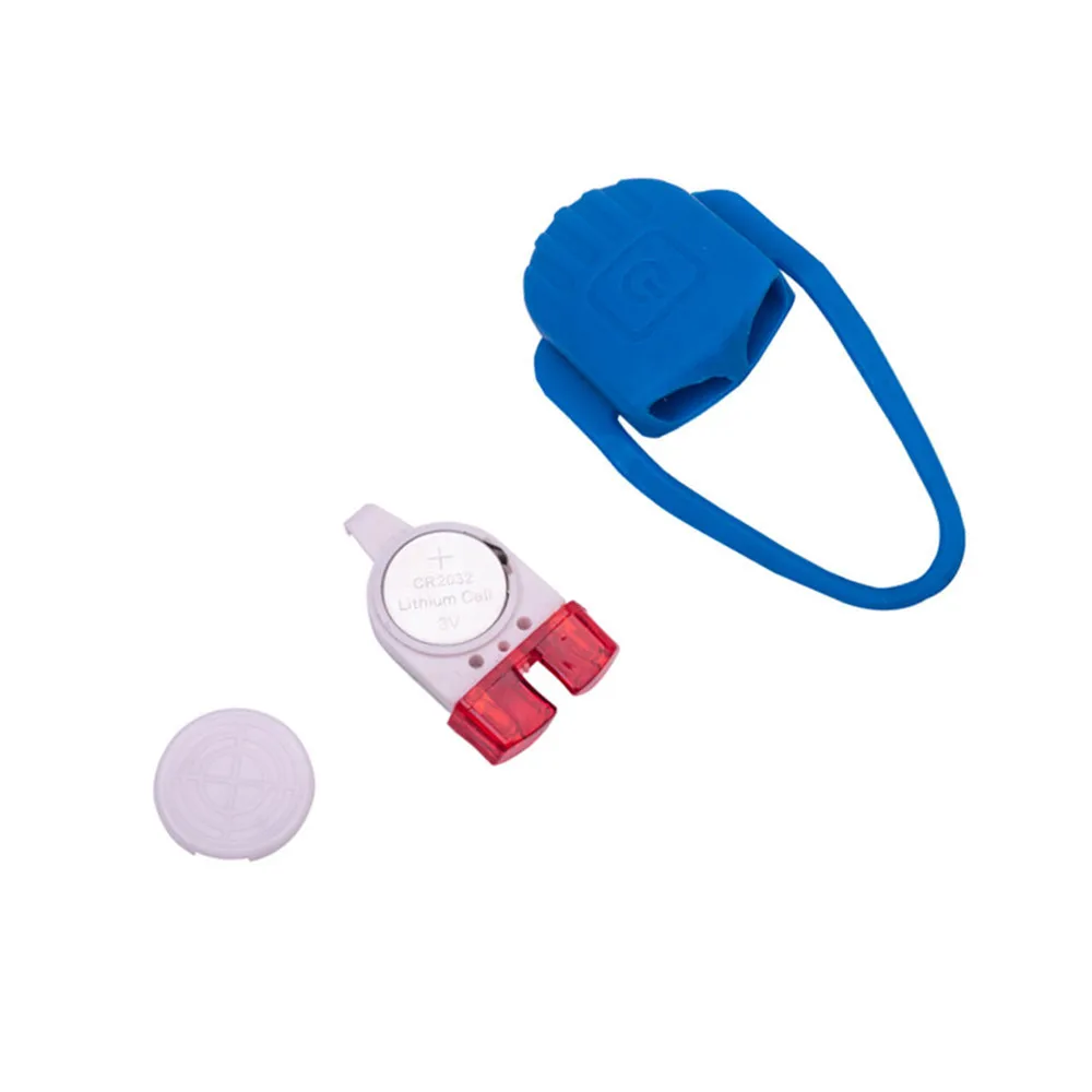 Передний силиконовый светодиодный фонарь для велосипеда передний и задний