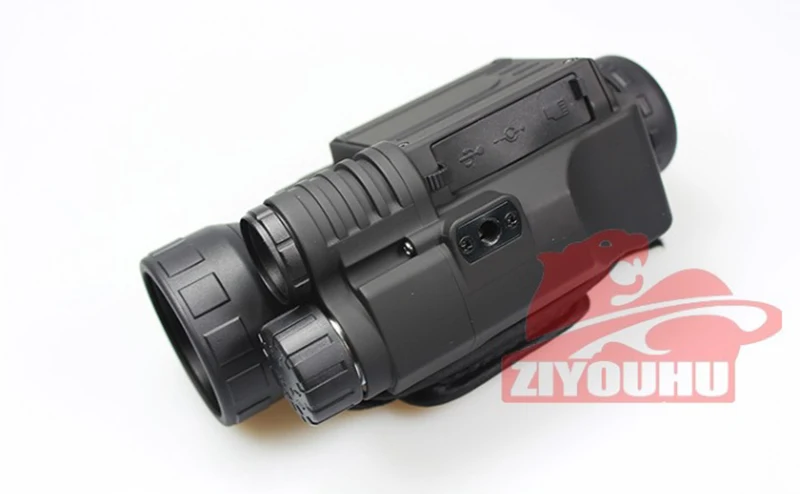 ZIYOUHU 2-го поколения 5x40 цифровой инфракрасный прибор ночного видения видео изображения записи для День и ночь Охота Монокуляр область