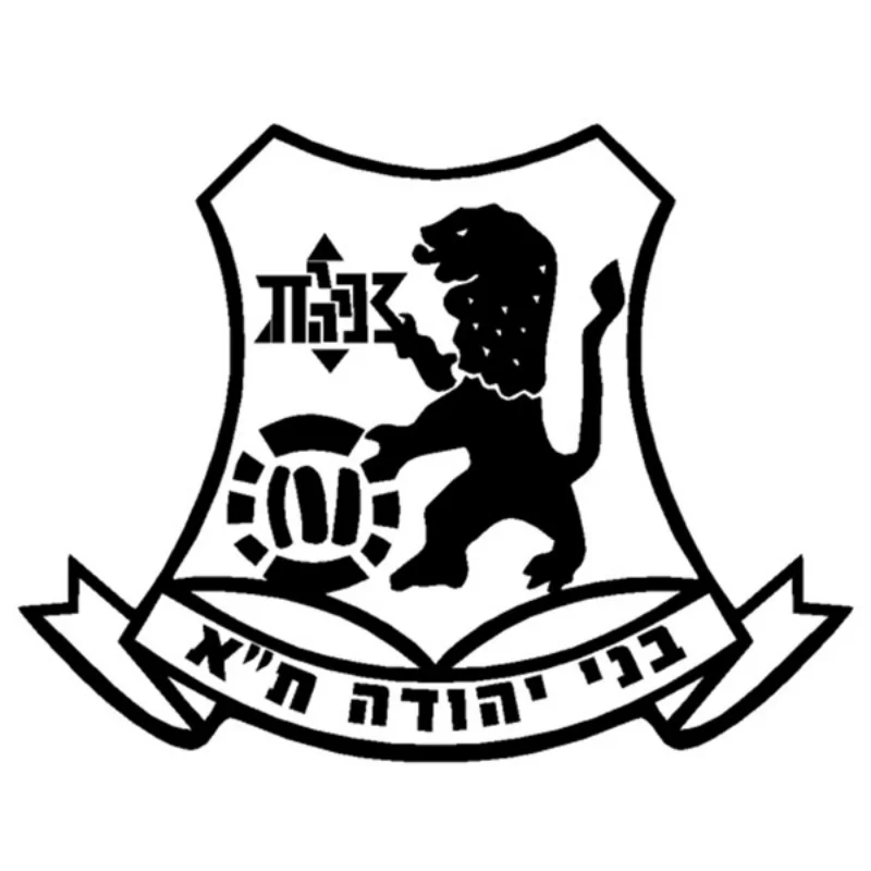 

Waterproof and Sunscreen PVC Car Stickers Isreal Football Bnei Yehuda Creative DecalsAuto Tuning Styling19CM*14CM
