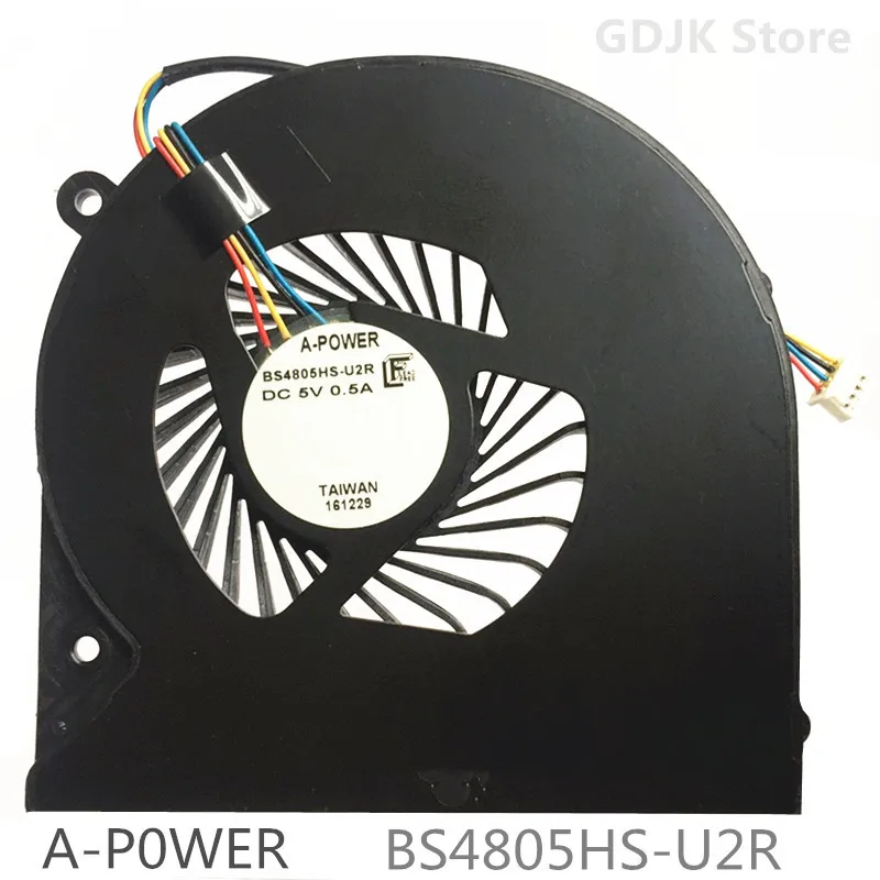 

Fan For GIGABYTE P57 P57X V6 GPU fan BS4805HS-U2R DC5V 0.5A 4Pin