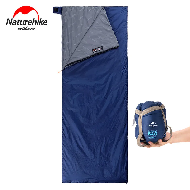 

Спальный мешок Naturehike, размер 190*75 см/205*85 см, уличный конверт, спальный мешок для кемпинга, походов, весна-осень