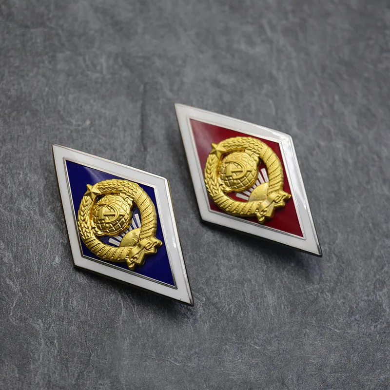 Эмблема СССР эмблема ССС эмалью Золотая пятиконечная звезда с покрытием из