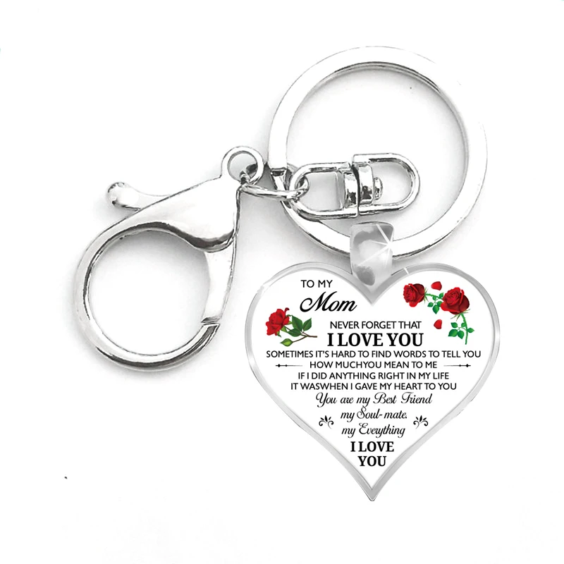 Для того чтобы моя мать и дочь мама брелок в виде сердца любовь украшенная