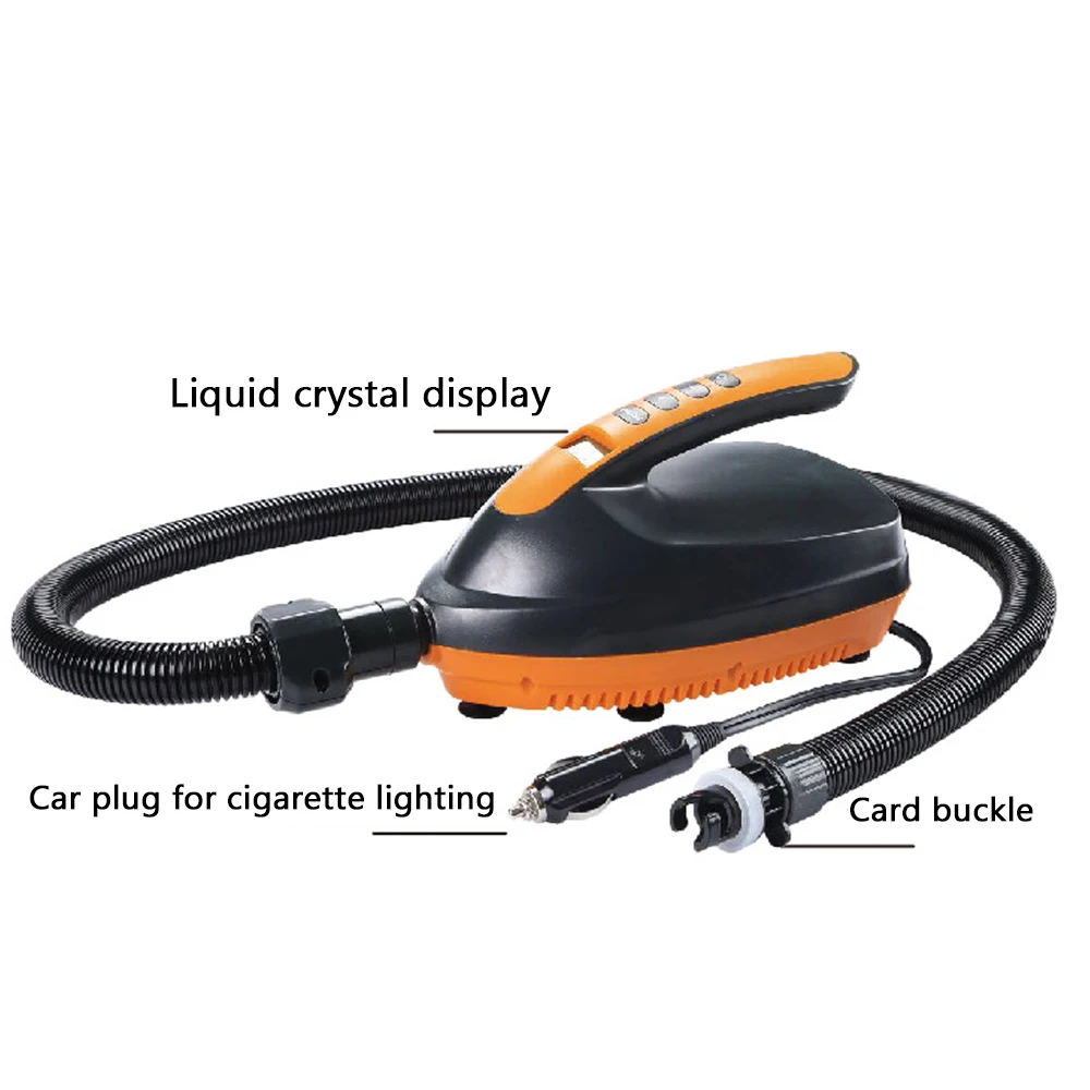water Sports Electric Car-use Air Pump Paddle Board Surfboard Dinghy High Pressure Inflatable Pumping | Спорт и развлечения