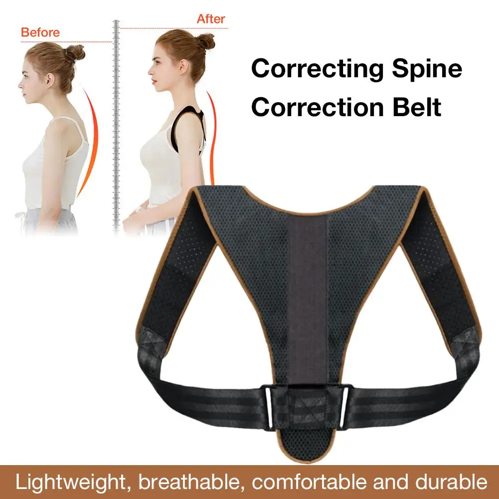 

Brace Support Belt Adjustable Back Posture Corrector Clavicle Spine Back Shoulder Lumbar Posture Correction