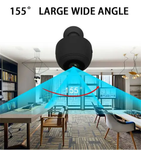 1080P HD мини-видеокамера Беспроводная 155 широкоугольная Wi-Fi IP камера инфракрасного