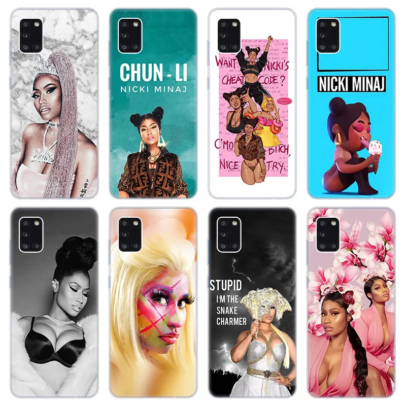 Мягкий чехол Nicki Minaj для Samsung Galaxy A01 Core A02S A11 A12 A22 A21S A31 A32 A41 A50 A51 A52 A70 A71 A72 силиконовый |