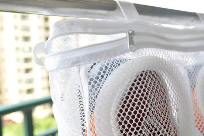 1Pc Portable Home Organizer Mesh Laundry Bag Lingerie Bra Shoes Dry Wash Bags Household Net Washing | Дом и сад