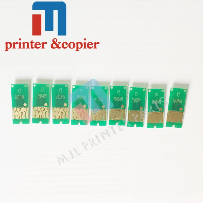 Чип автоматического сброса для EPSON T7601-T7609 P600 SureColor SC-P600 ARC chip 1 комплект/9 шт. |