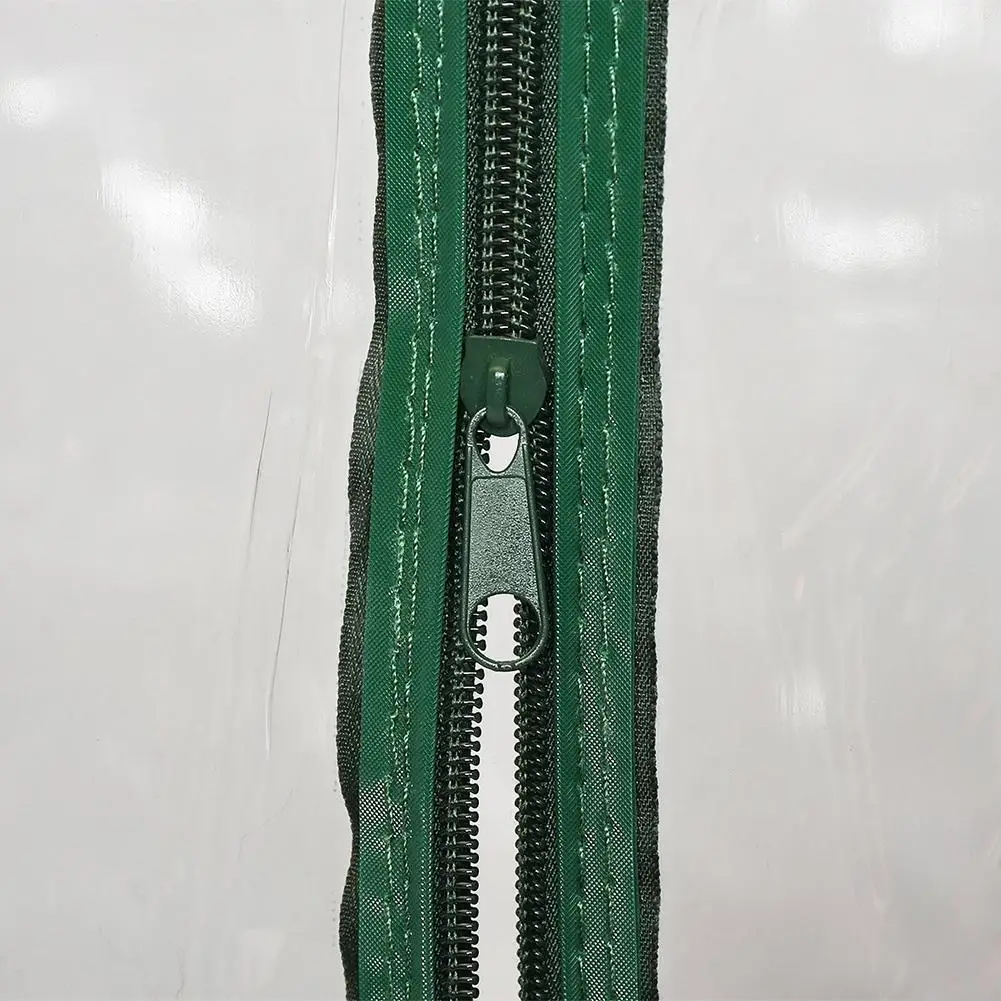 

PVC Corrosion-resistant Plants Warmhouse Garden Tier Waterproof Greenhouse Cover 143x 73 X195cm (without Iron Stand)