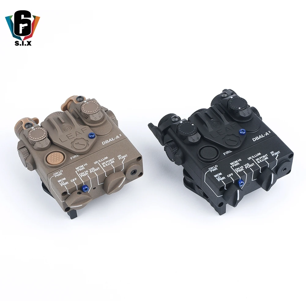 Нет ИК лазера нет стробоскопа версия Тактический DBAL A2 мини красный лазерный