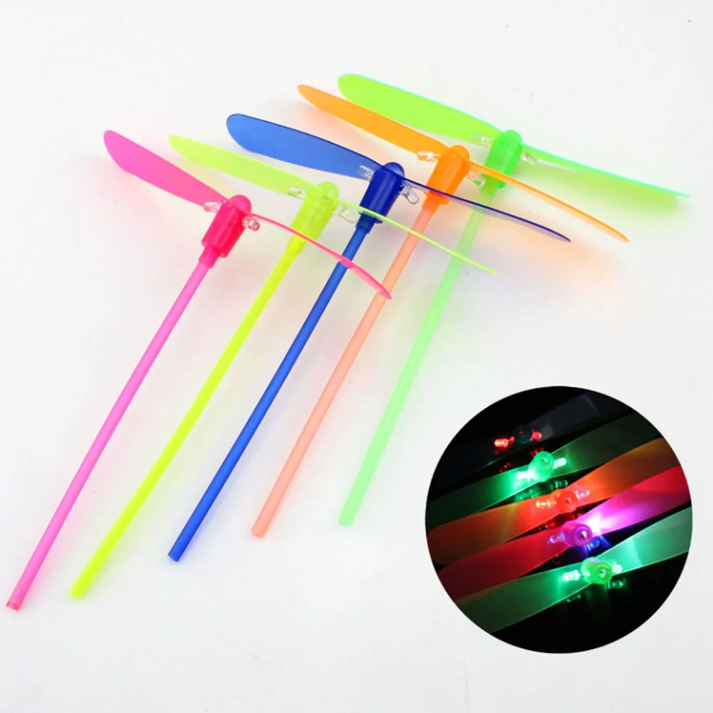 

Novelty Plastic Bamboo Dragonfly Propeller Flying Arrows Baby Kids Outdoor Toy Tradition Classic Nostalgic Toys