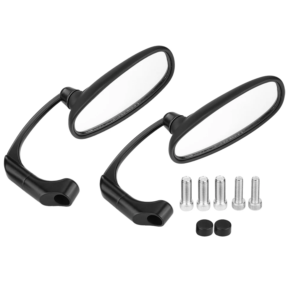 

Черное боковое зеркало заднего вида мотоцикла 2 шт., регулируемые углы, боковые зеркала мотоцикла, качественные аксессуары для мотоциклов
