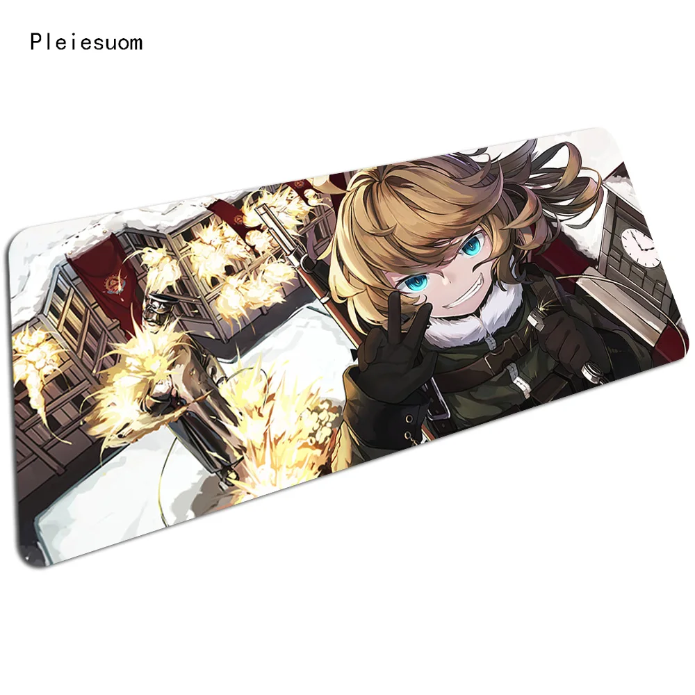 

Youjo Senki mats 700x300x3mm best seller gaming mouse pad big keyboard mousepad new notebook gamer accessories padmouse mat